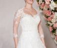 Lace Jackets for Wedding Dresses Fresh Style Lace A Line Gown Paired with A Queen Anne