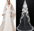 Lace Sleeve Wedding Gown Lovely Od Lover Wedding Dress Accessory Floral Lace Single Layer