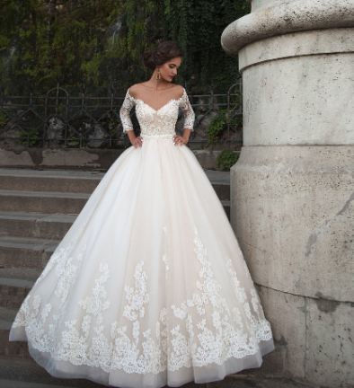 Lace Wedding Dress Cheap Unique Milla Nova Diona Wedding Dress