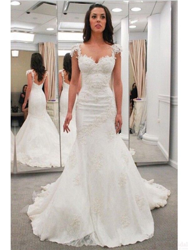 Lace Wedding Dress Inspirational Sweetheart White Lace Long Mermaid Wedding Dresses Ball Gown