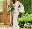 Lace Wedding Dresses with Sleeves and Open Back Luxury Mary S Bridal Moda Bella Wedding Dresses