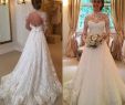 Lace Wedding Dresses with Sleeves and Open Back New Discount solovedress Vintage Lace Wedding Dresses High Neck Illusion Sleeved Open Back Aline Wedding Gowns Chapel Bridal Dresses Vintage Style Wedding
