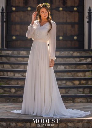 Latter Day Saint Wedding Dresses Inspirational Modest Bridal by Mon Cheri