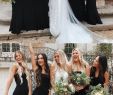 Lavin Wedding Dresses Luxury Black Square Neckline Jersey Backless Bridesmaid Dress