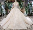 Lebanon Wedding Dresses Best Of 2019 Latest Lebanon Wedding Dresses Illusion O Neck Long Tulle Sleeve Covered button Shining Sequins Pearl Applique Pattern Bridal Gowns Ball Wedding