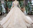 Lebanon Wedding Dresses Best Of 2019 Latest Lebanon Wedding Dresses Illusion O Neck Long Tulle Sleeve Covered button Shining Sequins Pearl Applique Pattern Bridal Gowns Ball Wedding