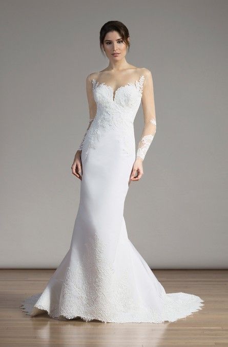 Liancarlo Wedding Dresses Best Of Liancarlo Style 6854 Alencon Lace On Silk Faille Mermaid