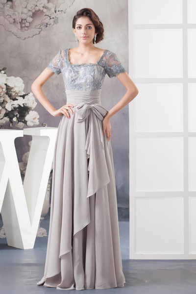 Light Grey Bridesmaid Dresses Long Awesome Light Grey A Line Chiffon Long Prom Dresses Short Sleeves Lace Beaded Strapless Floor Length Long Bridesmaid Dresses Wd4 1065 Lace Dresses Long Dress