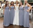 Light Grey Bridesmaid Dresses Long Lovely Bari Jay Shadow Colour Wedding Plans