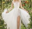 Light Wedding Dress Best Of Light and Flowy Illusion Neckline Wedding Dress Provence