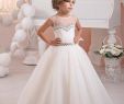 Little Girl Wedding Dresses Cheap New White Ivory Lace Wedding Prom Kids Pageant Baby