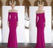 Long Dresses for Wedding Guests Best Of Fuchsia Long Sleeve Mother the Bride Dresses 2019 Beads Mermaid Wedding Guest Dress Pearls Satin Cheap evening Gowns Green Mother the Bride