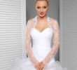 Long Sleeve Bolero Wedding Inspirational Details About New Womens Wedding Ivory Lace Bolero Bridal