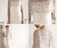 Long Sleeve Bolero Wedding Lovely Oleg Cassini Satin Wedding Gown with Beaded Pop Over Jacket