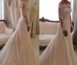 Long Sleeve Casual Wedding Dress Beautiful Elegant Bateau Long Sleeves Sheath Lace Wedding Dress Sweep