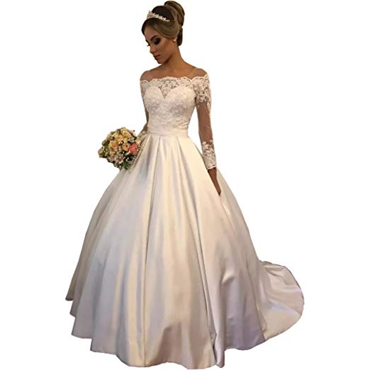 Long Sleeve Illusion Wedding Dress Awesome Chady Elegant Ball Gown Wedding Dresses 2018 Illusion Long
