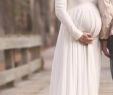 Long Sleeve Maternity Wedding Dresses Inspirational Discount 2018 Maternity Wedding Gowns Empire White soft