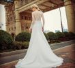 Long Sleeve Sheath Wedding Dresses Awesome Long Sleeves Lace organza Sheath Wedding Dress 2018 Bateau Neck Wedding Gowns button Back Bridal Gowns Gowns Dresses Italian Wedding Dresses From
