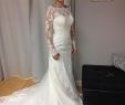 Long Sleeve Wedding Dress for Sale Lovely Stella York 6353 Size 14