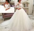 Long Sleeve Wedding Dresses 2017 Luxury Long Sleeved Wedding Gowns Lovely Romantic Ball Gown Vestiod