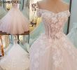 Long Tailed Wedding Dresses Elegant Ls0008 Gorgeous Bridal Gown Ball Gown 3d Flowers Lace Bridal