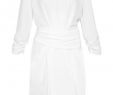Long White Silk Dress Luxury Short Gathered Dress Emporio Armani Vitkac Shop Online
