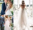 Low Back Wedding Gown Beautiful Discount Y Country Wedding Dresses A Line Low Back New 2019 Deep V Neck Illusion Long Sleeves Lace Applique Cheap Tulle Bohemian Beach Bridal Gown