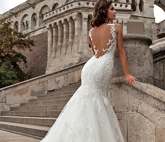Low Back Wedding Gown Beautiful Pin On Wedding Dresses