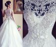 Luulla Wedding Dresses Best Of A Line Square Embroidery Beaded Tulle Bridal Dresses Sheer Neck Wedding Dresses Full Length Bridal Gowns Nice Wedding Gowns Chapel Train Bridal