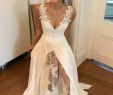 Luulla Wedding Dresses New White V Neck Lace Chiffon Prom Dress Simple White evening Dress