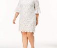Macys Wedding Dresses Plus Size Luxury Jessica Howard Plus Size Lace Bell Sleeve Sheath Dress
