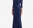 Macys Womens Dresses Wedding Inspirational Lauren Ralph Lauren Sequined Floral Lace Gown