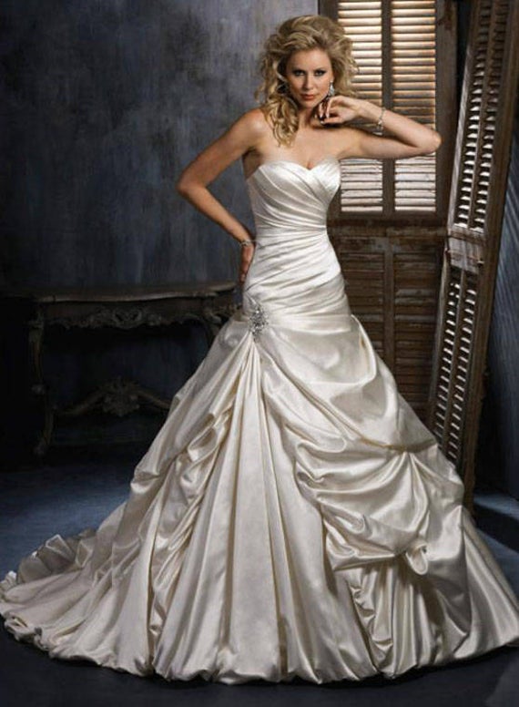 Maggie sottero Wedding Dresses Price Elegant Maggie sottero Champagne Wedding Dress New Size 10
