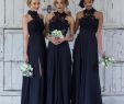 Marine Bridesmaid Dress Luxury Großhandel Elegante Spitze Marineblau Brautjungfer Kleider