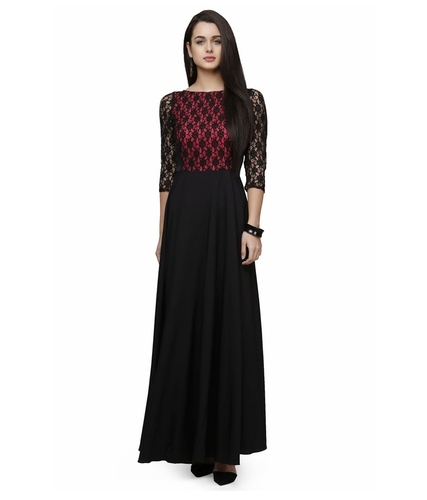 designer maroon gown 28long dress 29 500x500