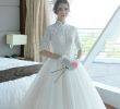 Martina Liana Wedding Dresses Beautiful High Neck Lace Wedding Dress Eatgn