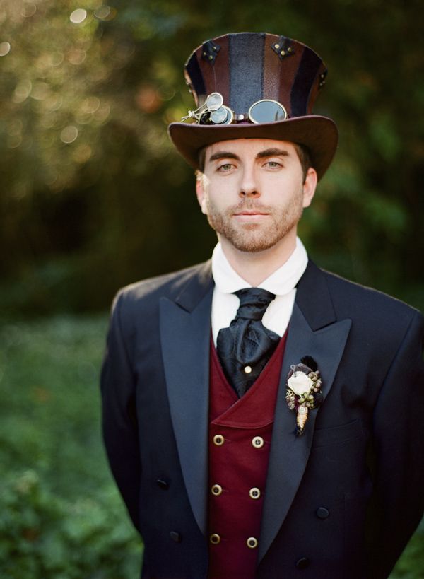 Masculine Wedding Dresses Lovely Victorian Steampunk Wedding Wedding Inspirations