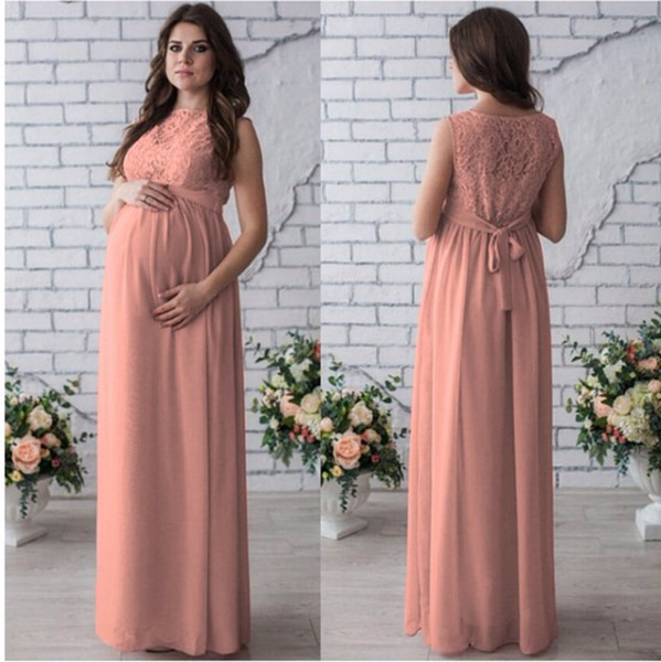 Maternity Dresses for A Wedding Unique 2019 Pregnancy Dress evening Wedding Maternity Clothes Graphy Dress Stretchy Lace Elepretty Vestido Pregnancy Gown From Sugarher $39 68