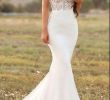 Mermaid and Trumpet Wedding Dresses Awesome Y Mermaid White Wedding Dresses Spaghetti Straps Lace Satin Trumpet Garden Gowns Country Style Bridal Gowns Handmade Vestidos De Noiva Wedding