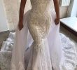 Mermaid Style Wedding Gowns Lovely 2 In 1 Mermaid Style Ebwd