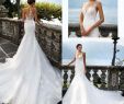Mermaid Style Wedding Gowns Lovely Beach Style Jewel Mermaid Wedding Dress 2017 Plus Size Lace Appliques Covered button Chapel Train Custom Made Bridal Gown Robe De Mariage