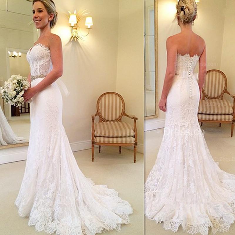 lace country western wedding dresses sweetheart