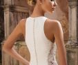 Mermaid Wedding Dresses with Long Train Lovely Style Crepe Fit and Flare Dress with Illusion Lace