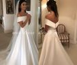 Michael Costello Wedding Dresses Lovely Discount 2018 Plain Ivory Wedding Dresses F Shoulder Backless Sweep Train Covered button Garden Church Country Bridal Gowns Vestido De Novia Wedding