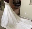 Michealangelo Wedding Dresses Beautiful Michaelangelo Satin Halter V Neck Wedding Gown Size 6 $200