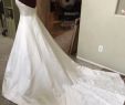 Michealangelo Wedding Dresses Beautiful Michaelangelo Satin Halter V Neck Wedding Gown Size 6 $200