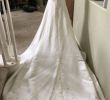 Michealangelo Wedding Dresses Luxury Michaelangelo Satin Halter V Neck Wedding Gown Size 6 $200