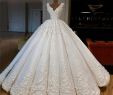 Mid Calf Wedding Dresses New Luxury Ball Gown Designer Wedding Dresses 2019 A Line Satin Lace Appliqued Wedding Bridal Gowns Deep V Neck Country Wedding Gowns Ballroom Wedding