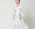 Midi Dresses for Wedding Awesome 2019 Fashion Elegant Women S Embroidery Dresses Nice Lace Skirts Y V Neck 3 4 Long Sleeve Midi Dress Women Summer Dresses White Dresses for Sale