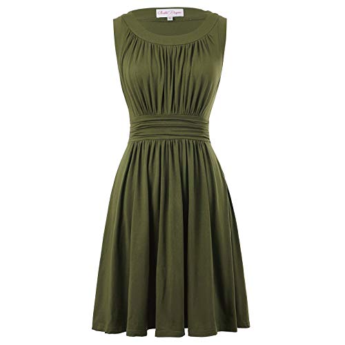 Midi Dresses for Wedding Guests Elegant Olive Green Dresses for Weddings Amazon